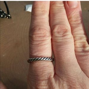 David Yurman cable band ring
